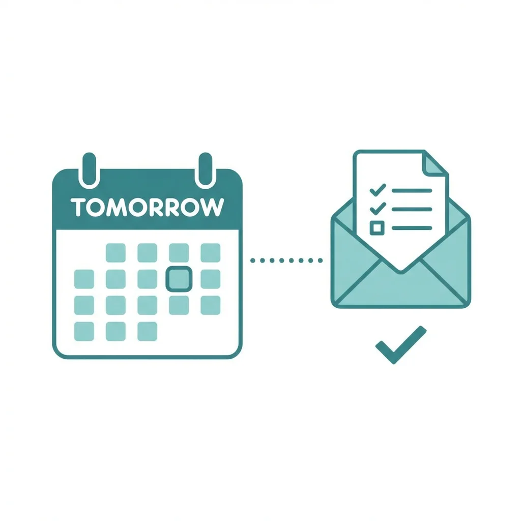 Send the agenda the day before. Your meetings will never be the same.